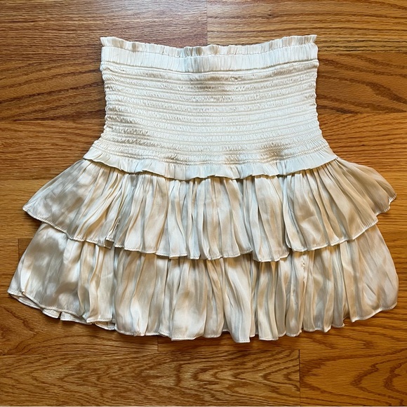 Reset by Jane Silky Amore Skirt in cream size small - Picture 2 of 5